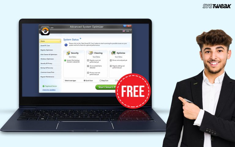 Advanced System Optimizer Completely Free