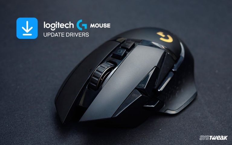 Update Logitech Mouse Driver