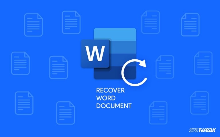 How-to-Recover-Unsaved-word-Document-on-windows-10