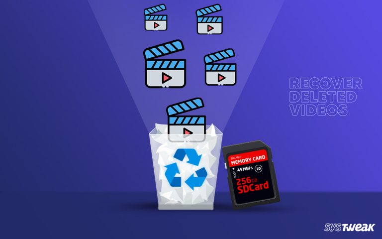 how to recover deleted videos