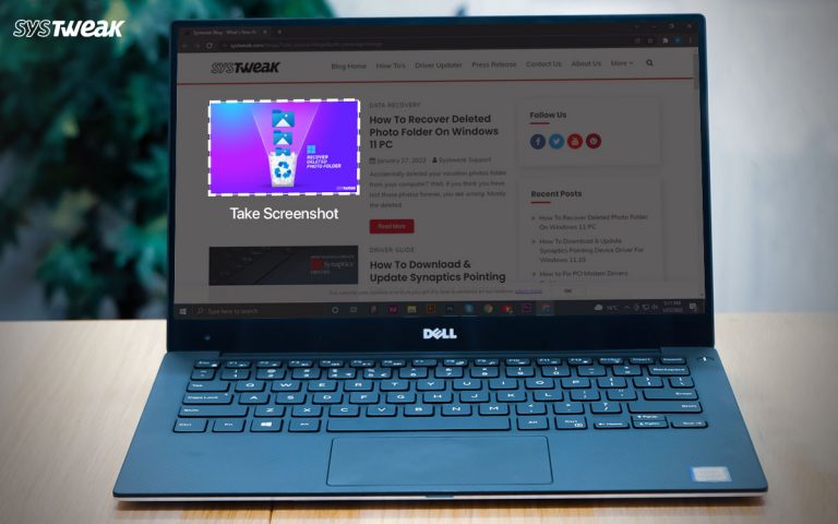 How-to-Take-a-Screenshot-on-a-dell-laptop-Windows-11,10
