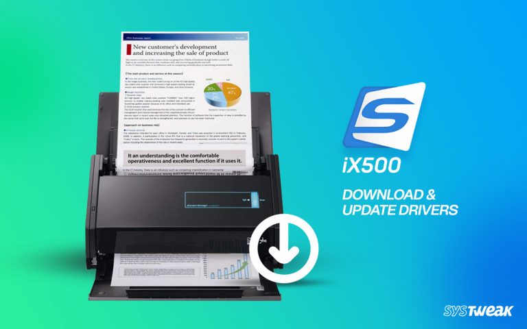 ScanSnap iX500 Driver For Windows 11