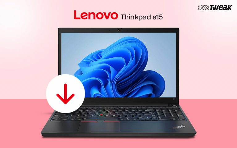 Fix Black Screen on Lenovo ThinkPad e15 Windows PC