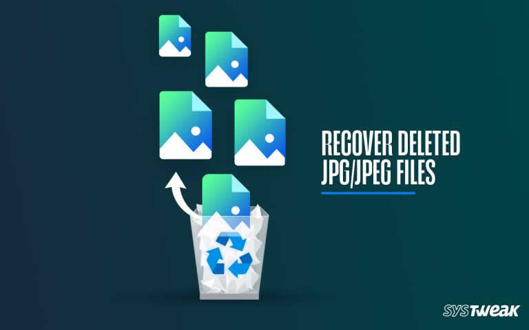 How To Recover Deleted JPG/JPEG Files