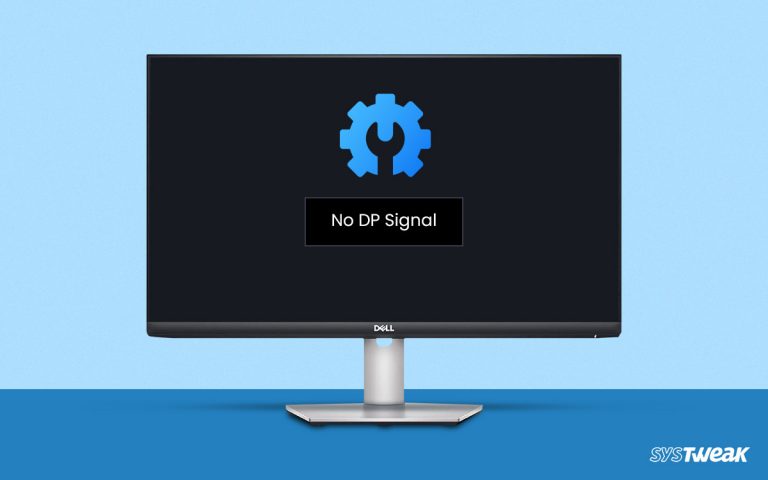 No DP Signal from Your Device