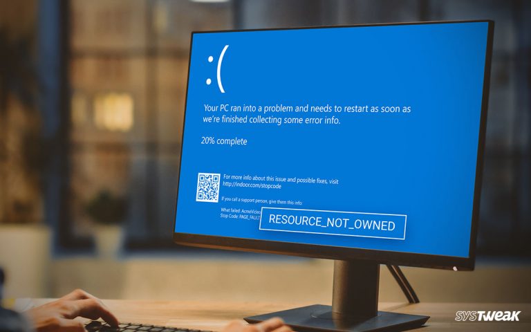 How to Fix RESOURCE NOT OWNED Error in Windows