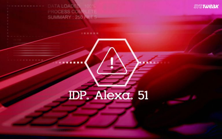 What Is IDP Alexa.51 & How Do You Remove It