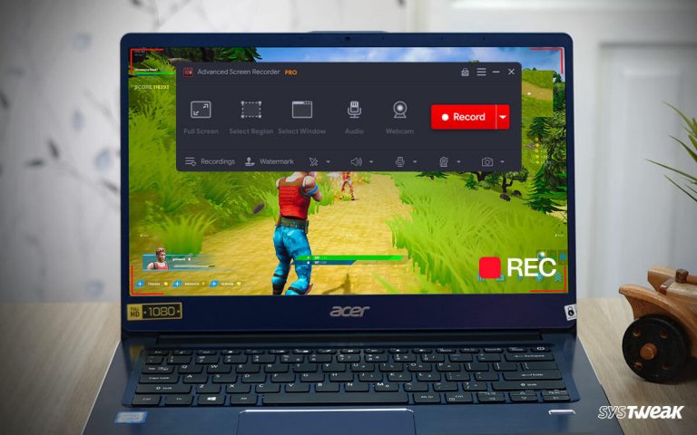 How to Screen Record on Acer Laptop with Sound