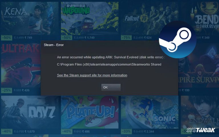 Steam Disk Write Error - Best Ways to Fix