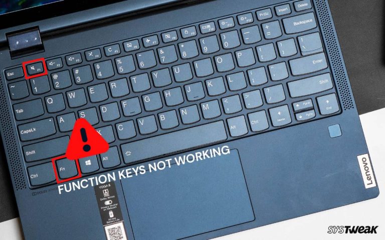 Lenovo-function-keys-not-working