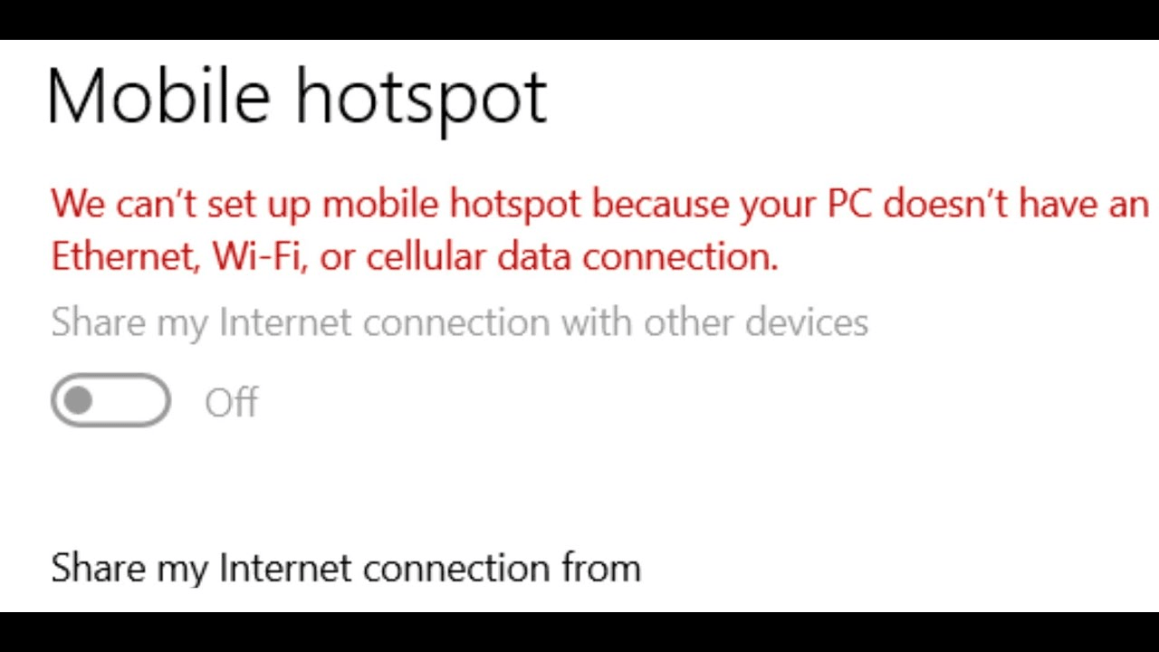 Mobile hotspot