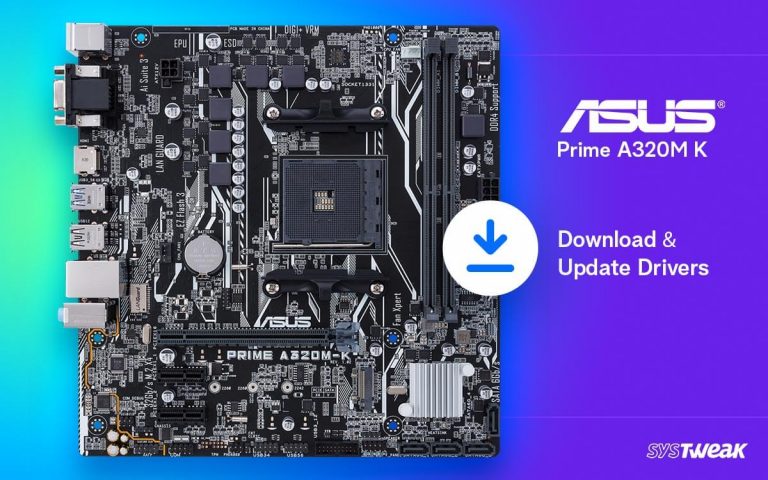 Asus Prime A320M-K Drivers