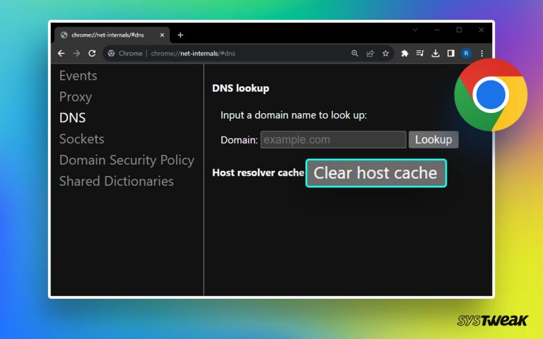 clear-chrome-net-internals-dns-Error