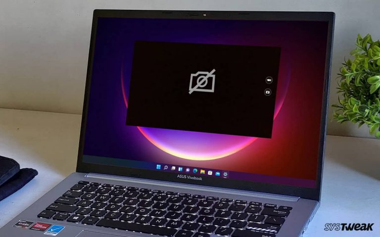 Asus-camera-is-not-working-showing-black-screen