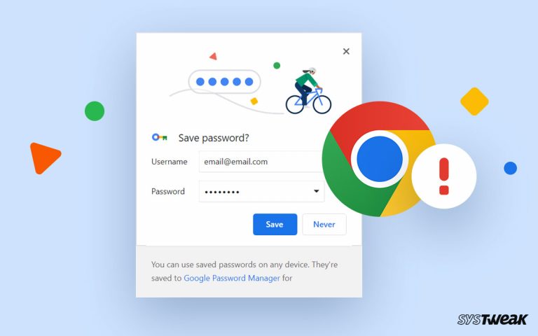 Chrome-Not-Saving-Passwords-Issue