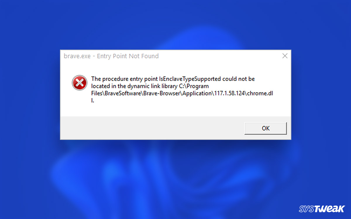 Entry-Point-Not-Found-Error-in-Windows