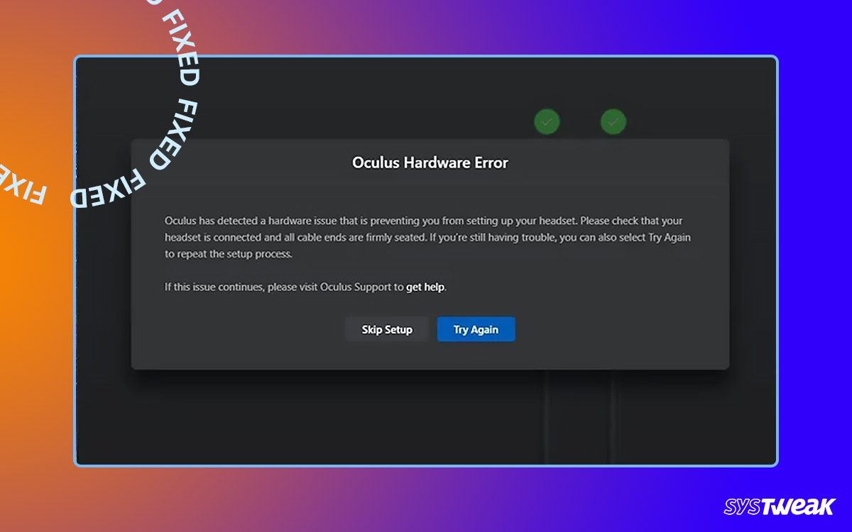 Fix-Oculus-Hardware-Error