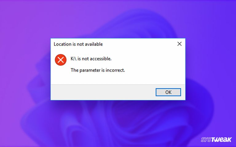 The-Parameter-is-Incorrect-Error-on-an-External-Hard-Drive