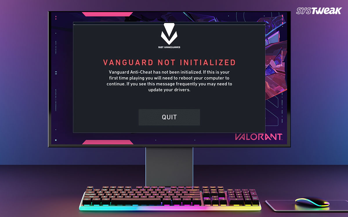 vanguard-not-initialized-error