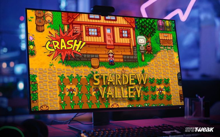 Stardew Valley Keeps Crashing on PC