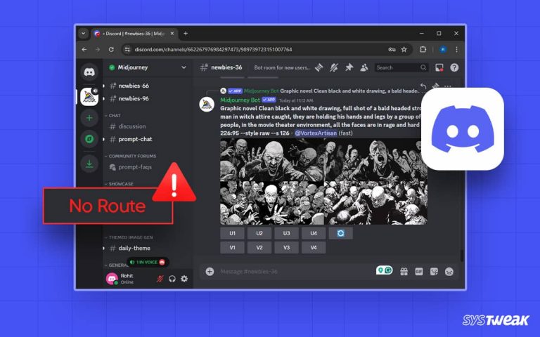 discord no route error windows