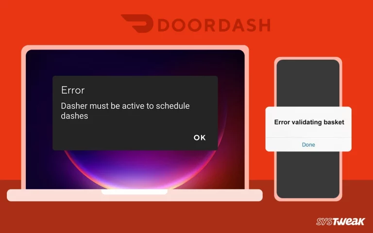 DoorDash-Error-Validating