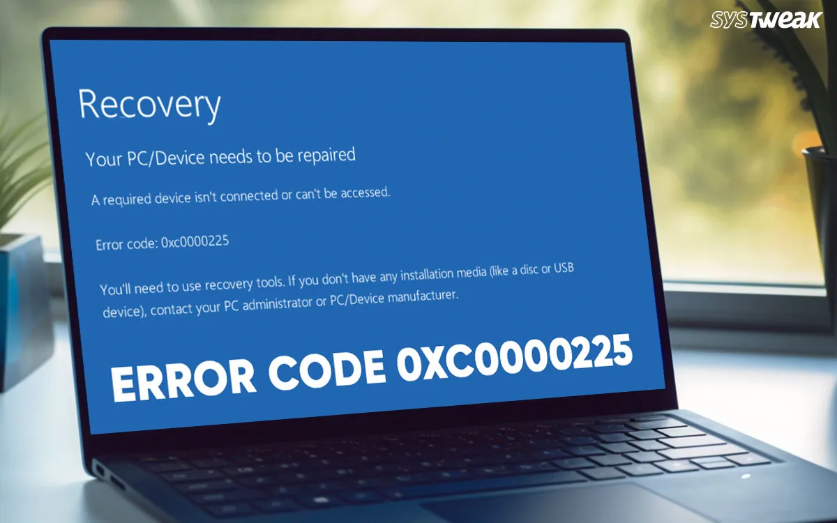 Error-Code-0xc0000225