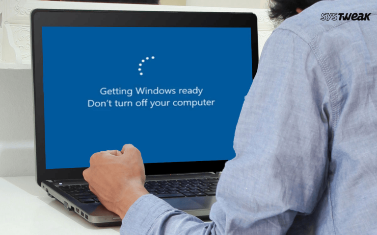 How To Fix Screen Stuck On Getting Windows Ready